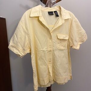 Bobbie Brooks Light Yellow Button-Up Shirt